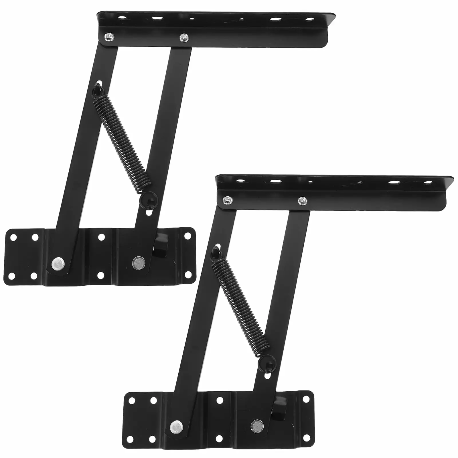 1 Pair Folding Coffee Table Lifting Frame Spring Hinges Furniture Lifting Rack